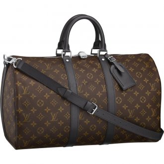 Keepall 45 With Strap M56711 Brown