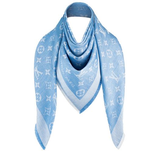 Chine Monogram Shawl M77005
