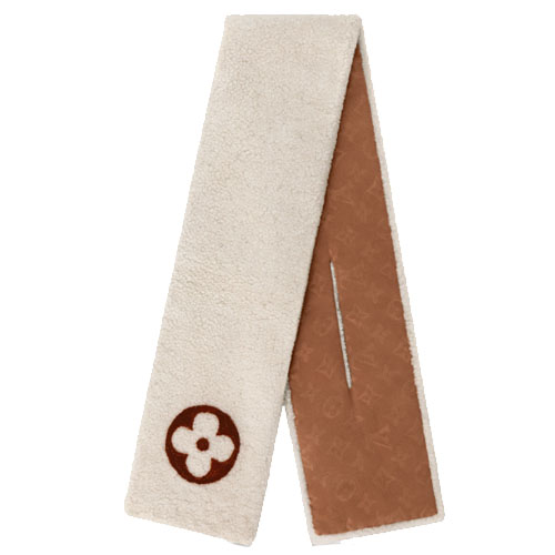 SHEARLING SCARF M77055