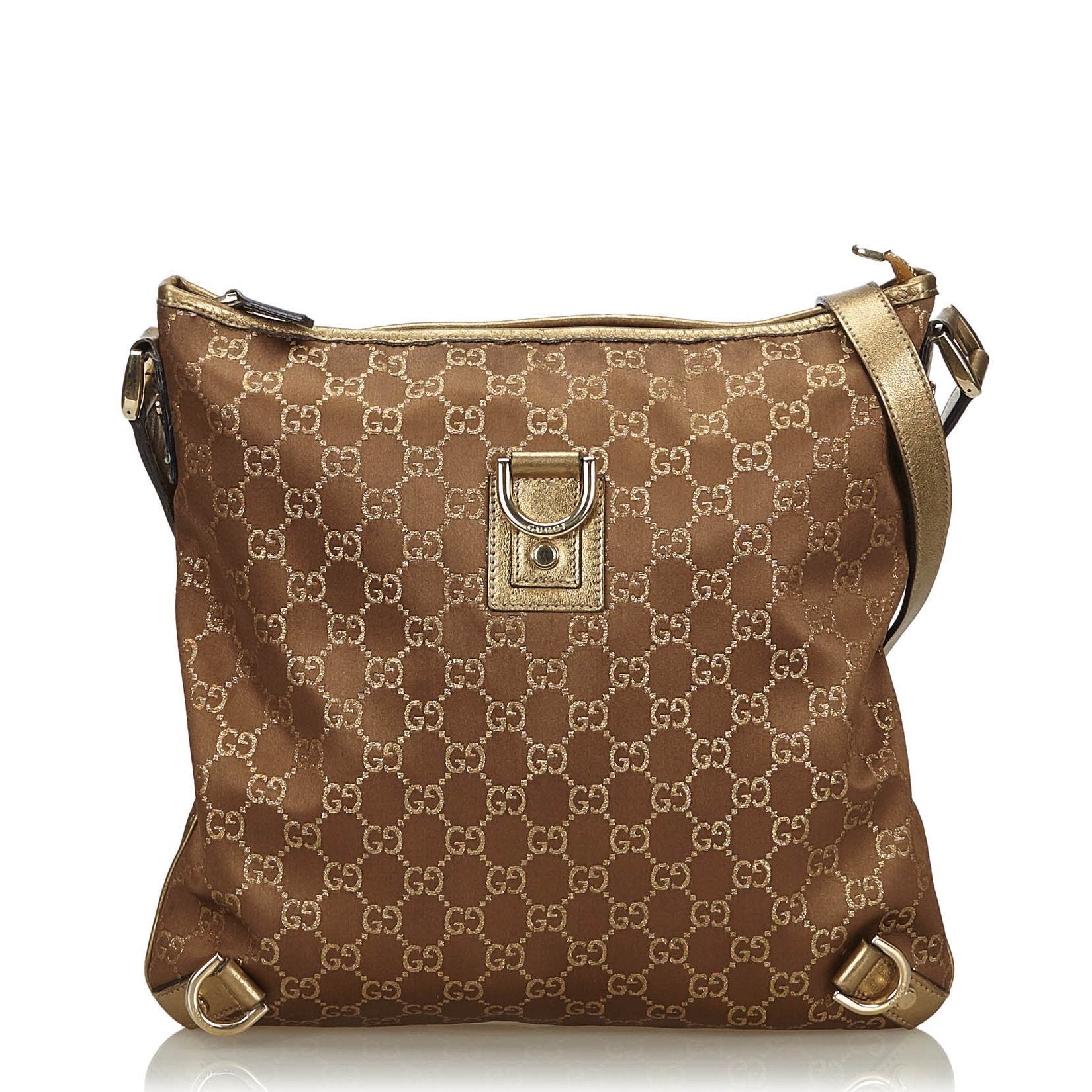 Abbey Monogram Nylon Crossbody Bag