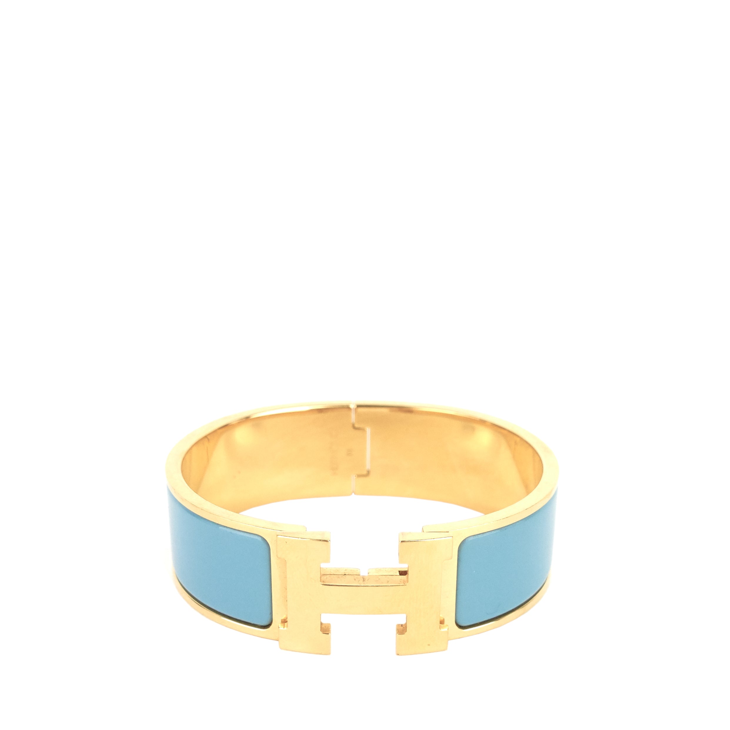 Clic Clac H Medium Enamel Bracelet