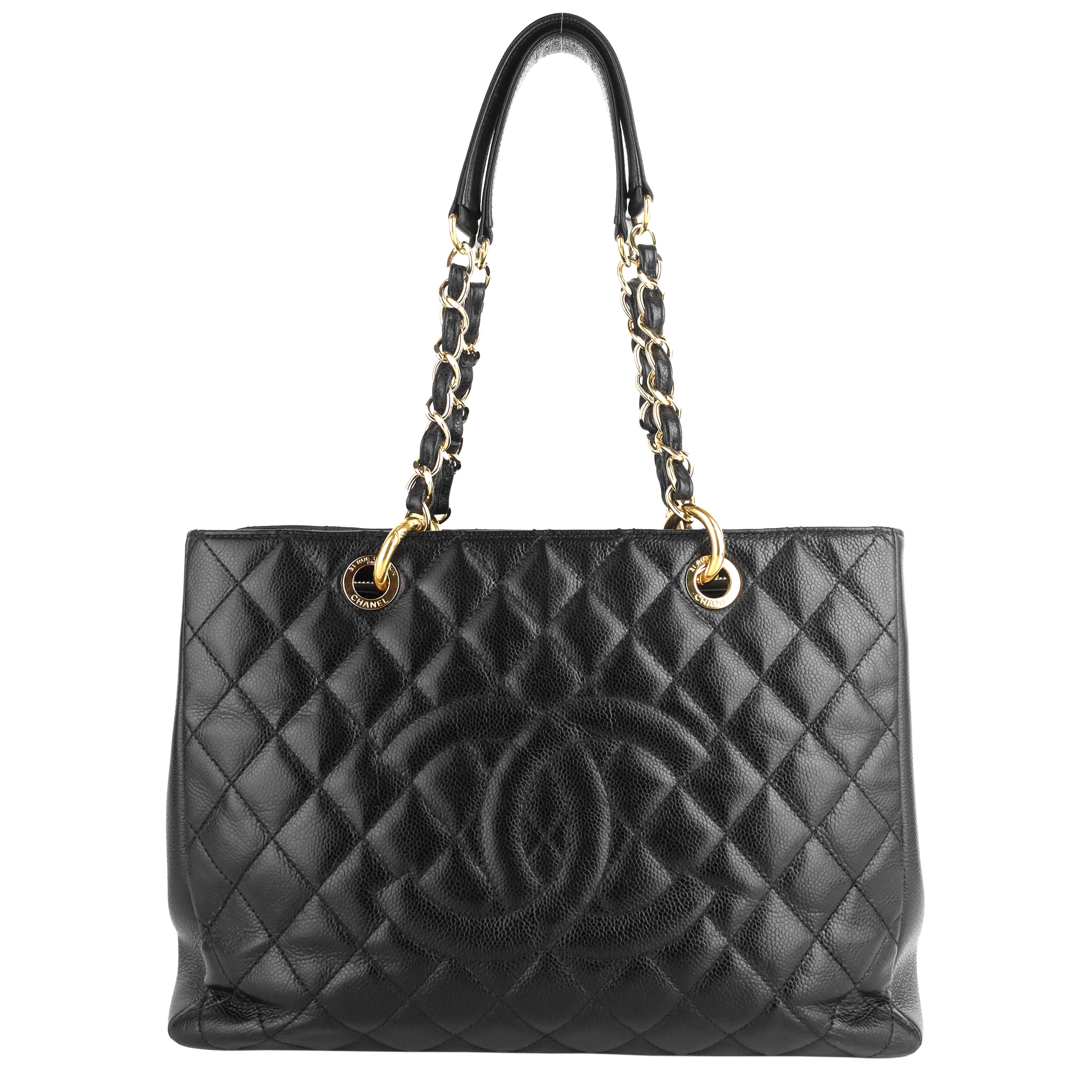 Grand Shopping Tote GST Large Caviar Leather Bag