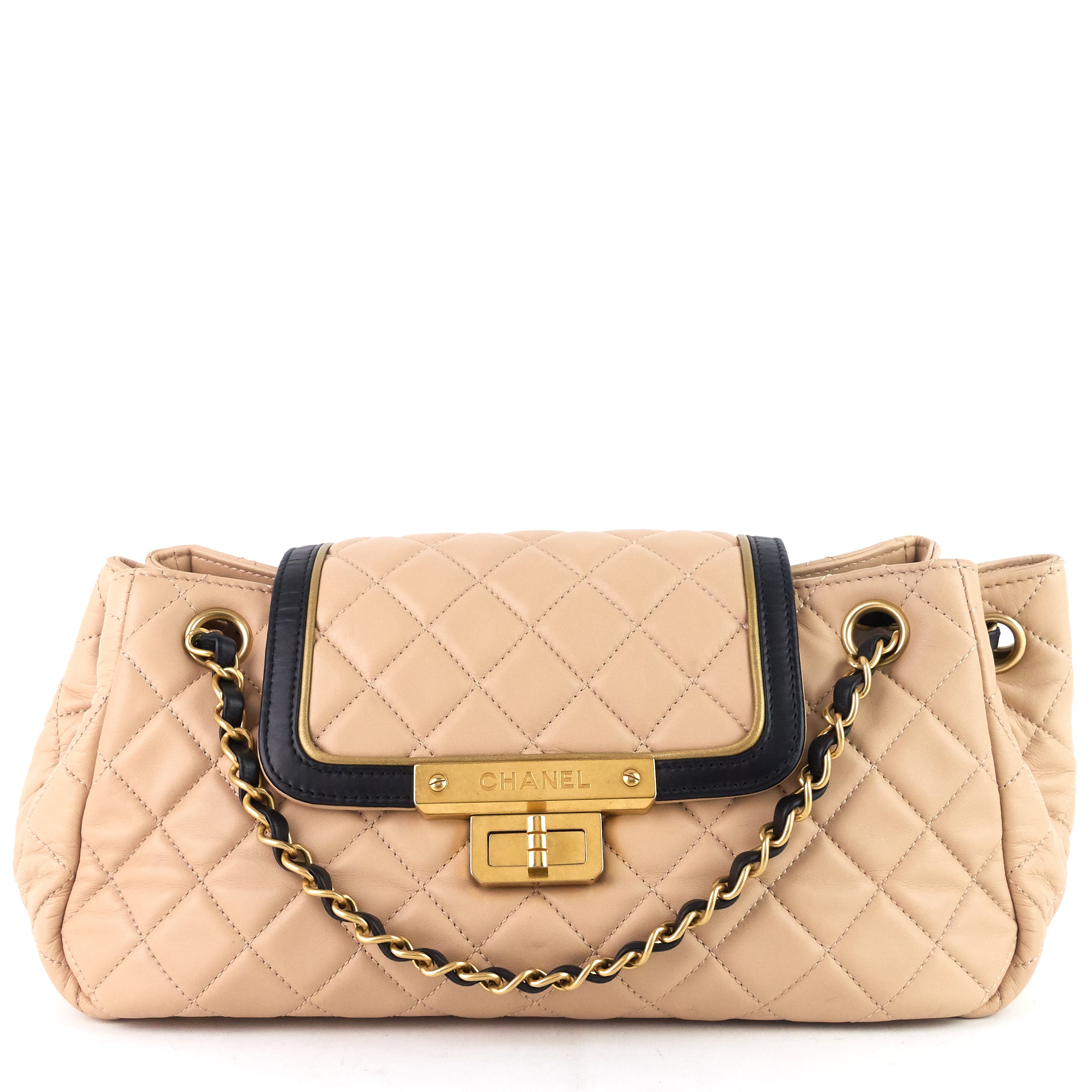 Accordion Lambskin Leather Reissue Flap Bag