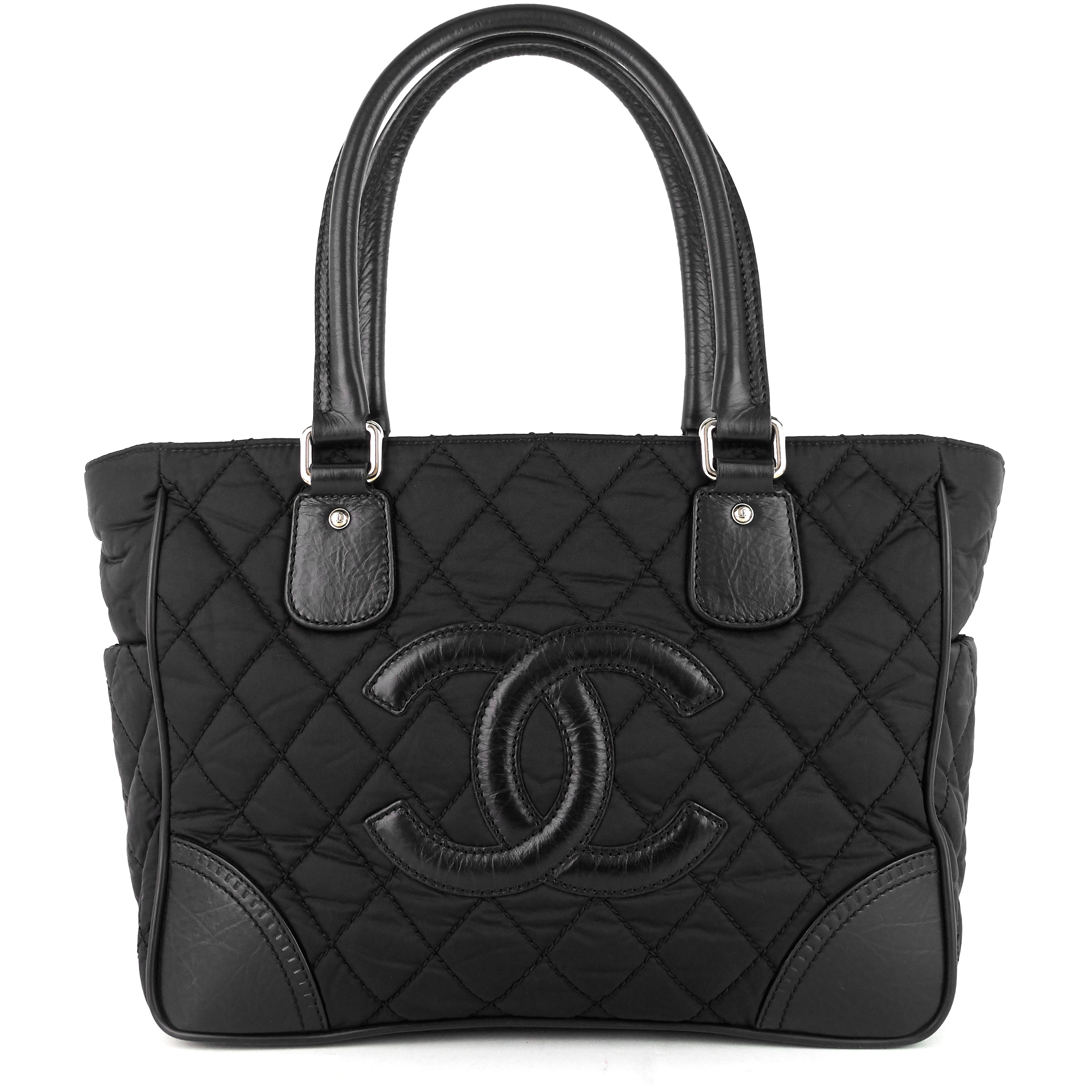 Paris-New York Nylon Tote Bag