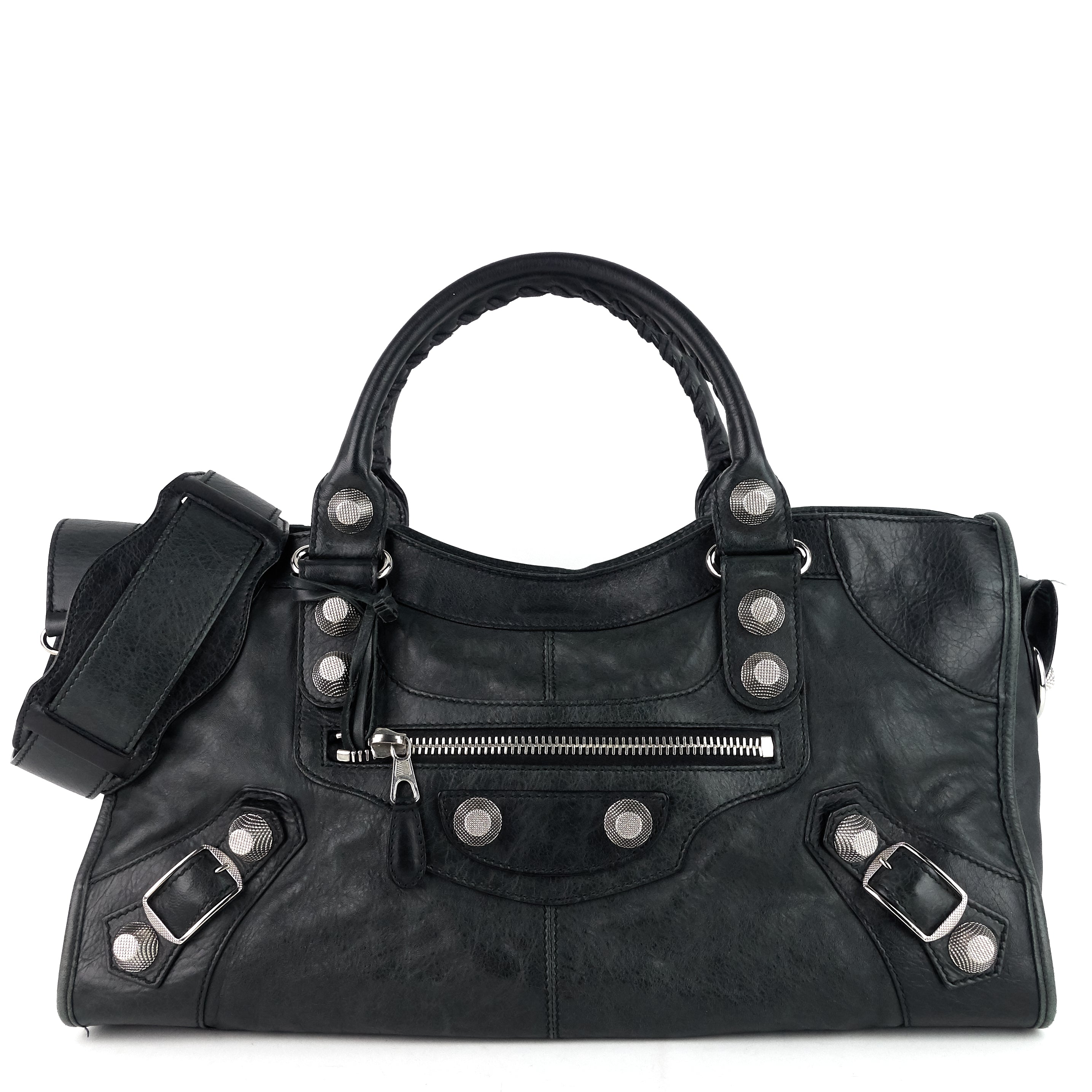 Giant 12 City Agneau Leather Handbag