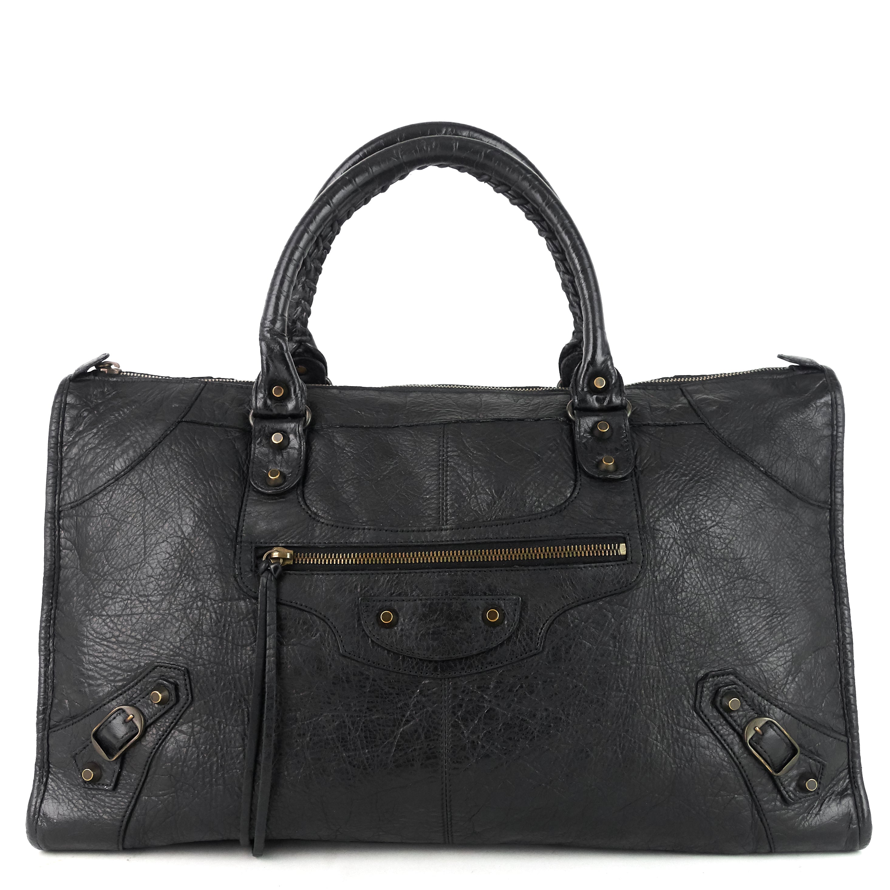 Giant Work Lambskin Handbag