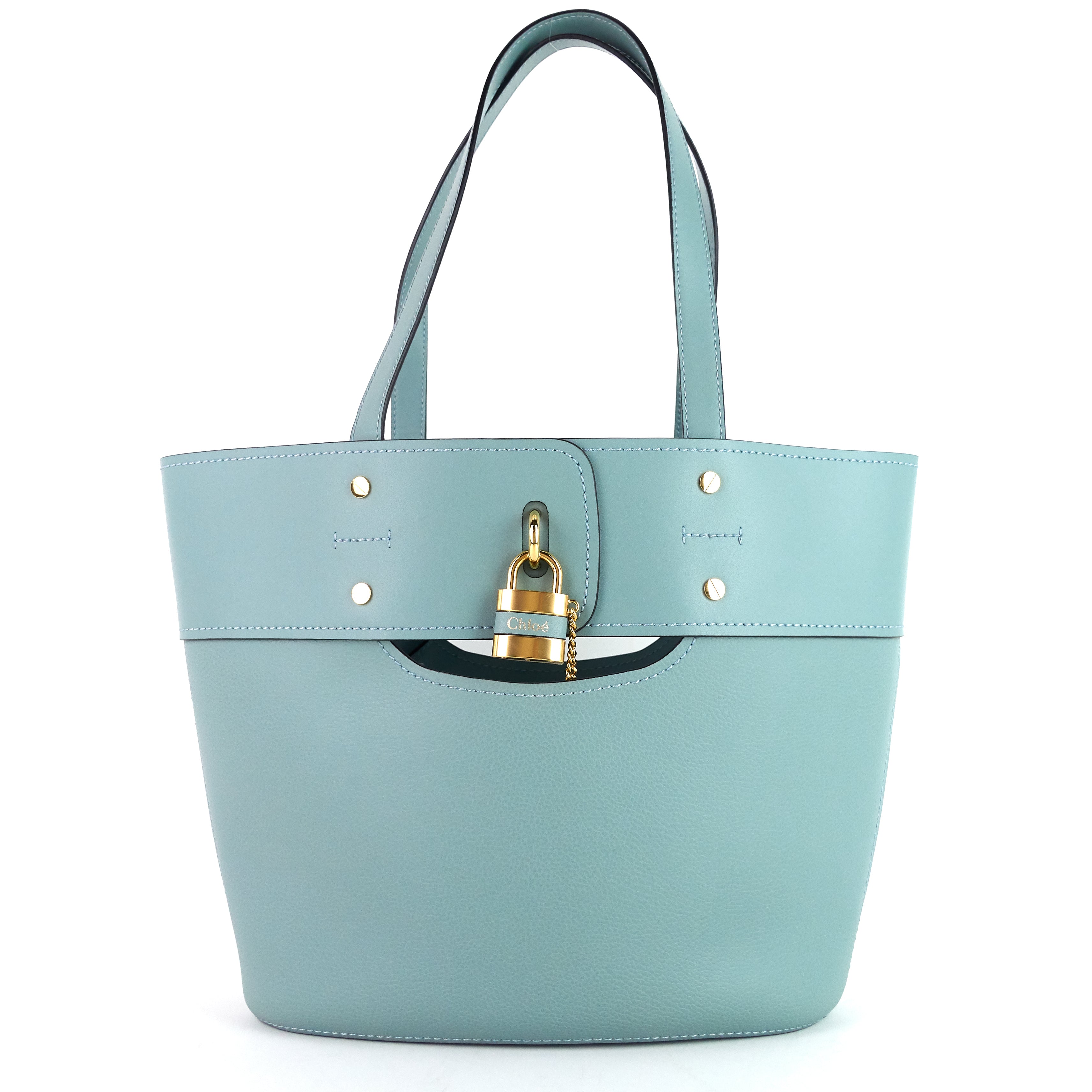 Aby Medium Leather Tote Bag