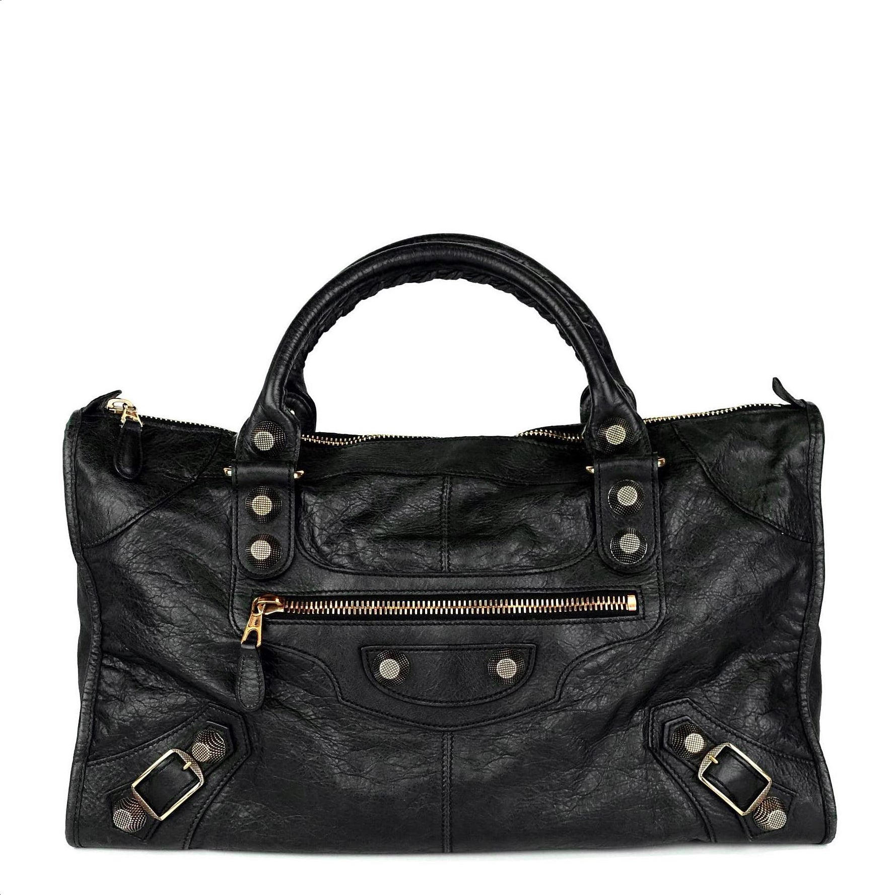 Giant 21 Agneau Leather Work Bag